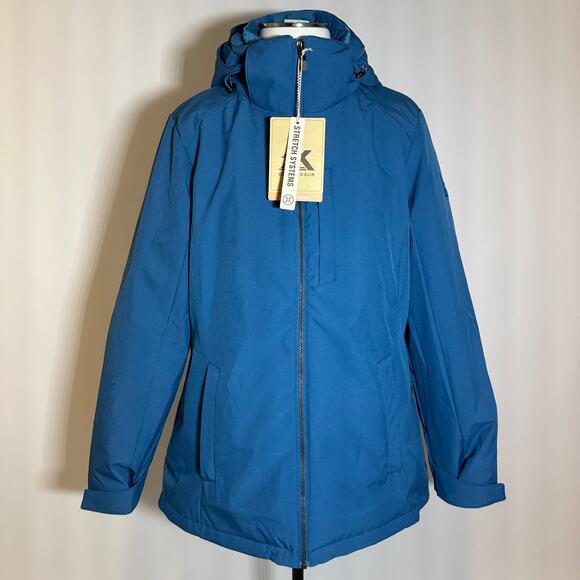 NWT ZeroXposur Deonna 3-in-1 Systems Jacket Coat Seaport Zip Womens Size Large L - Picture 1 of 13